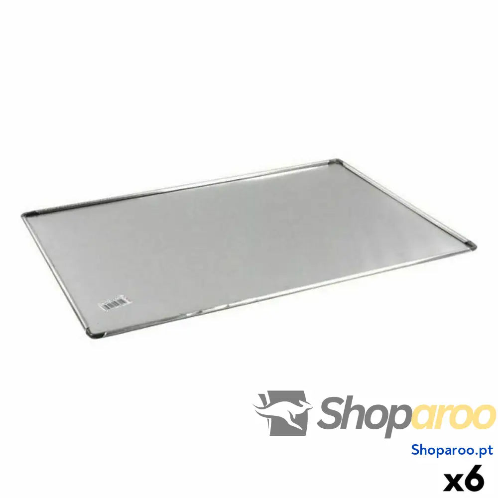 Bandeja para Forno VR Alumínio Retangular 44 x 31 0,5 cm (6 Unidades)
