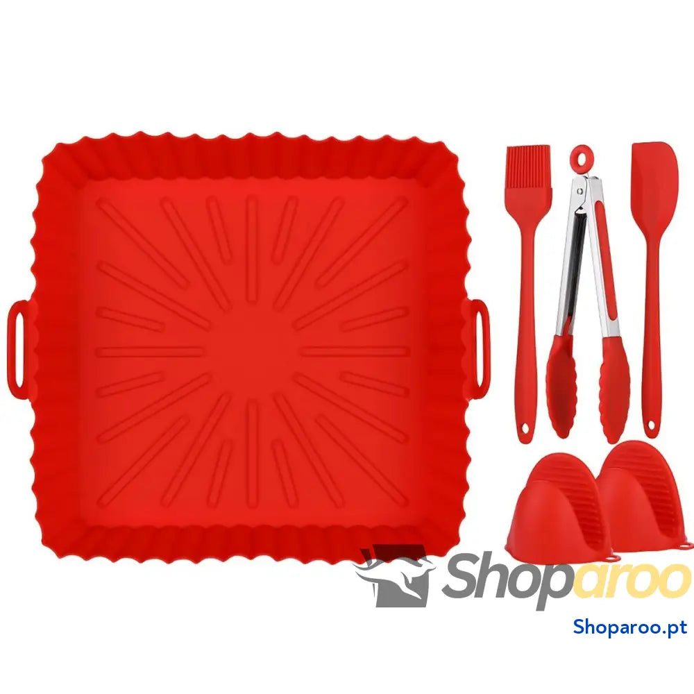 Bandeja reutilizável de silicone para fritadeira a ar NK HO330024 Silicone