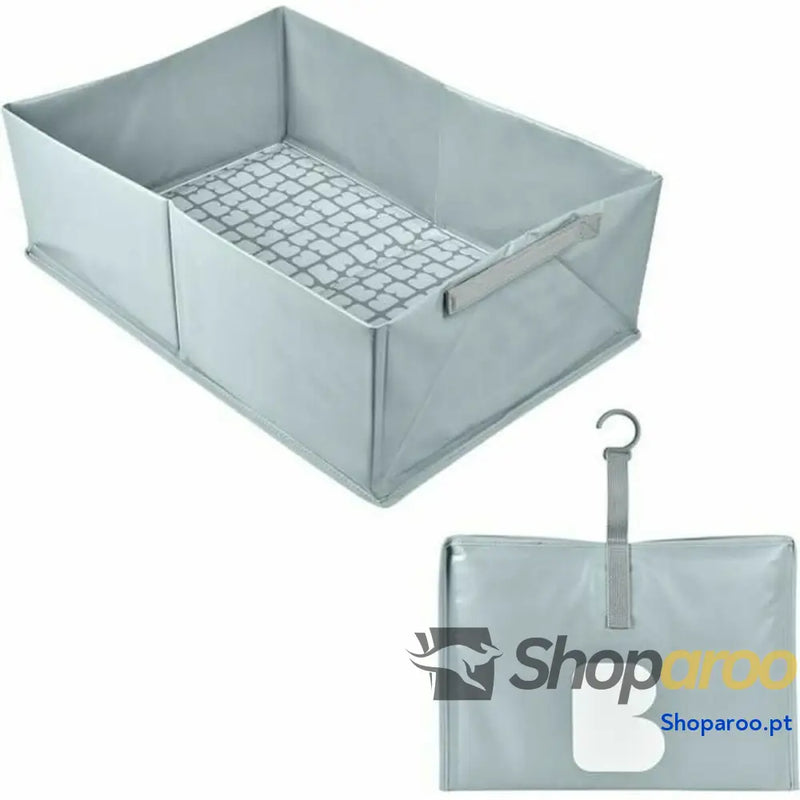 Banheira Béaba Camele'o Pop Up Azul Pastel Dobrável