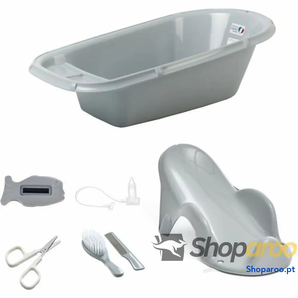 Banheira ThermoBaby Cinzento