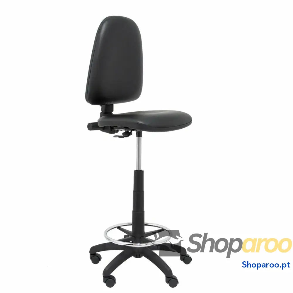 Banqueta Ayna Piqueras y Crespo 4CPSPNE Preto PVC