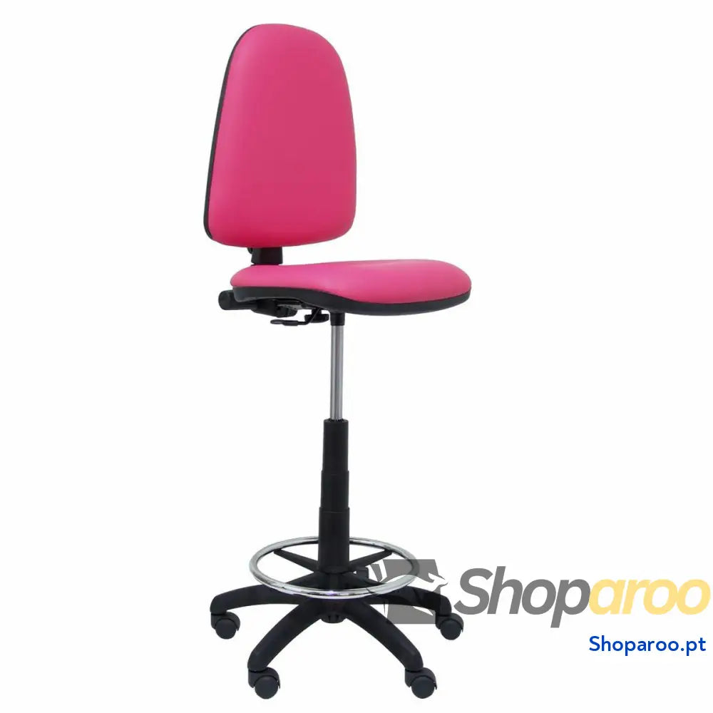 Banqueta Ayna Piqueras y Crespo 4CPSPRS Cor de Rosa PVC Pele sintética