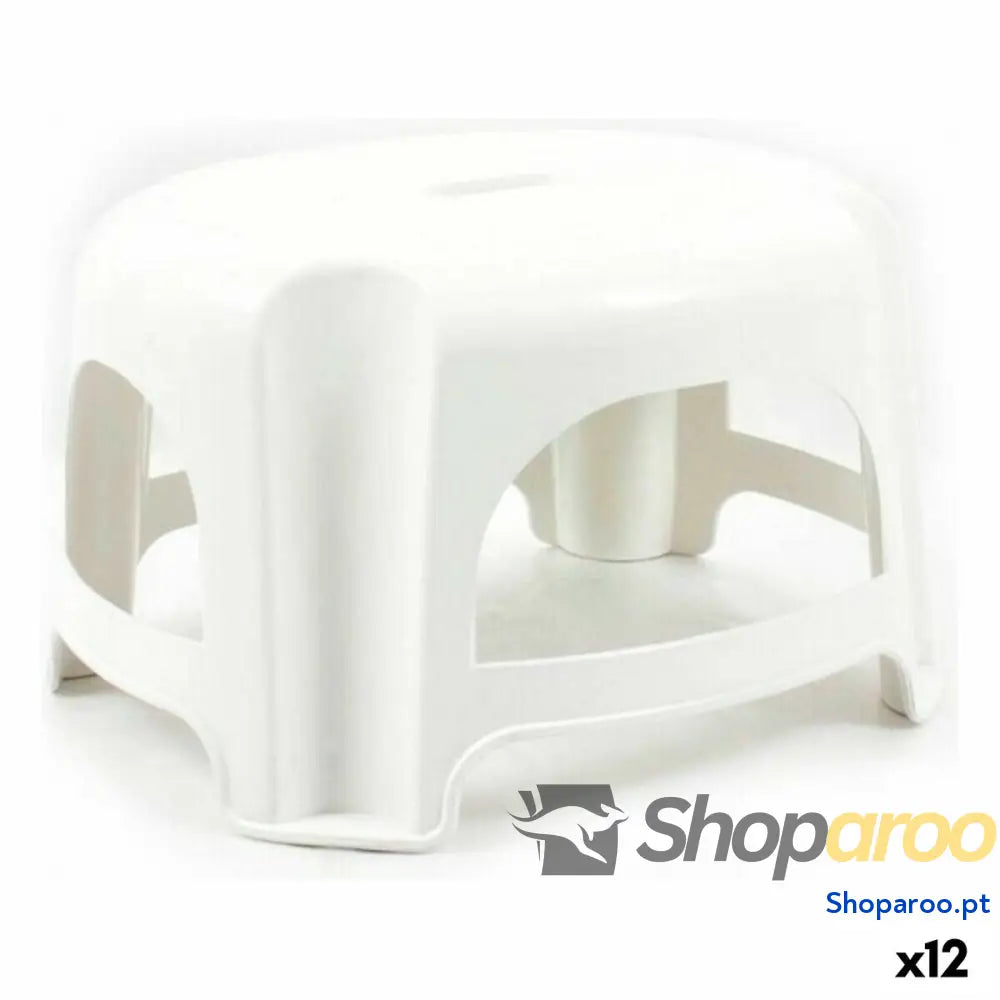 Banqueta Dem Sabin Branco 33 x 28 18 cm (12 Unidades)