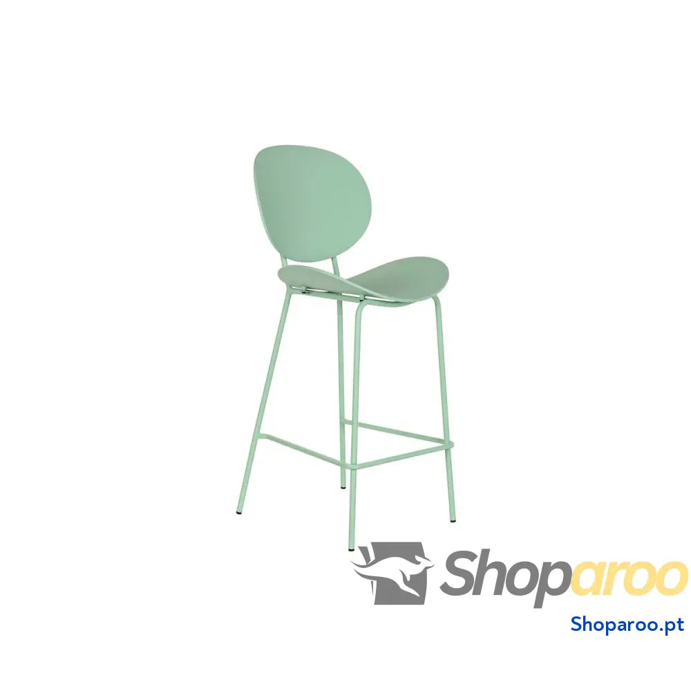 Banqueta DKD Home Decor 52,5 x 49 104 cm Metal Verde Polipropileno