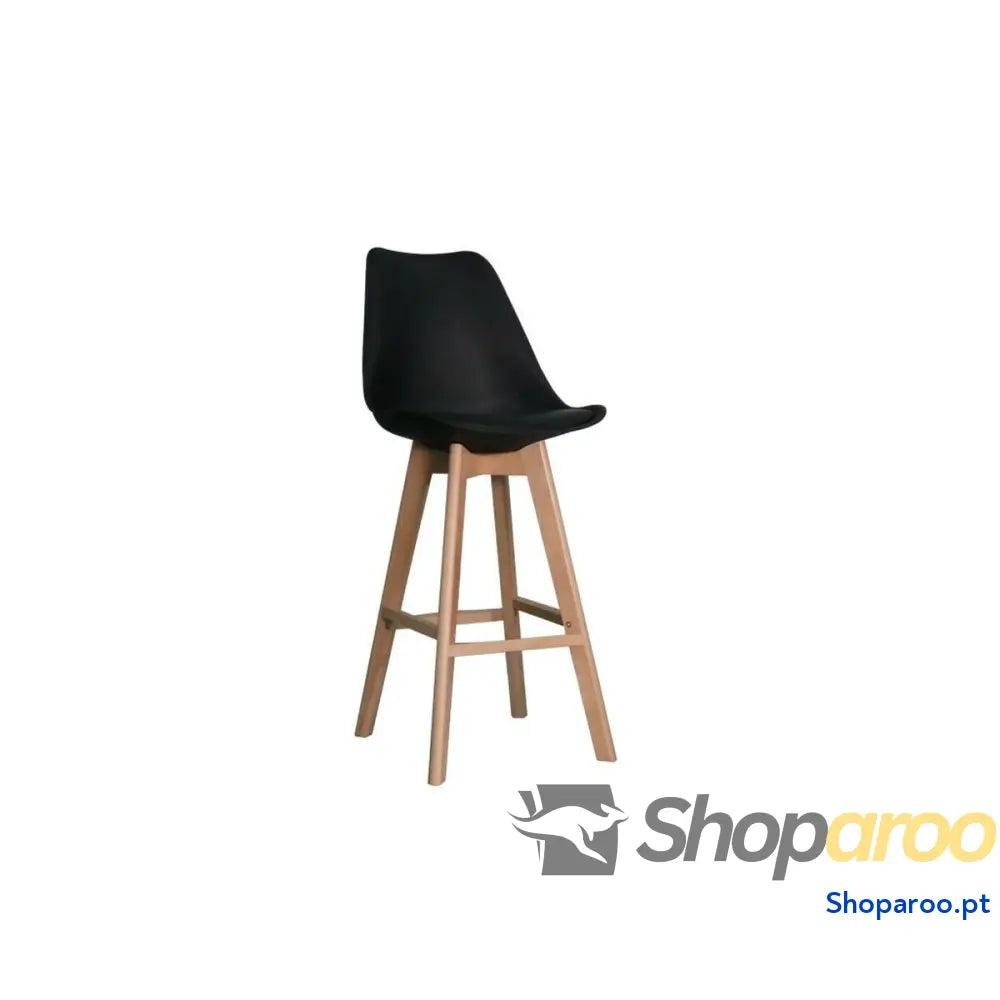 Banqueta DKD Home Decor 57,5 x 50,5 109 cm Preto Faia