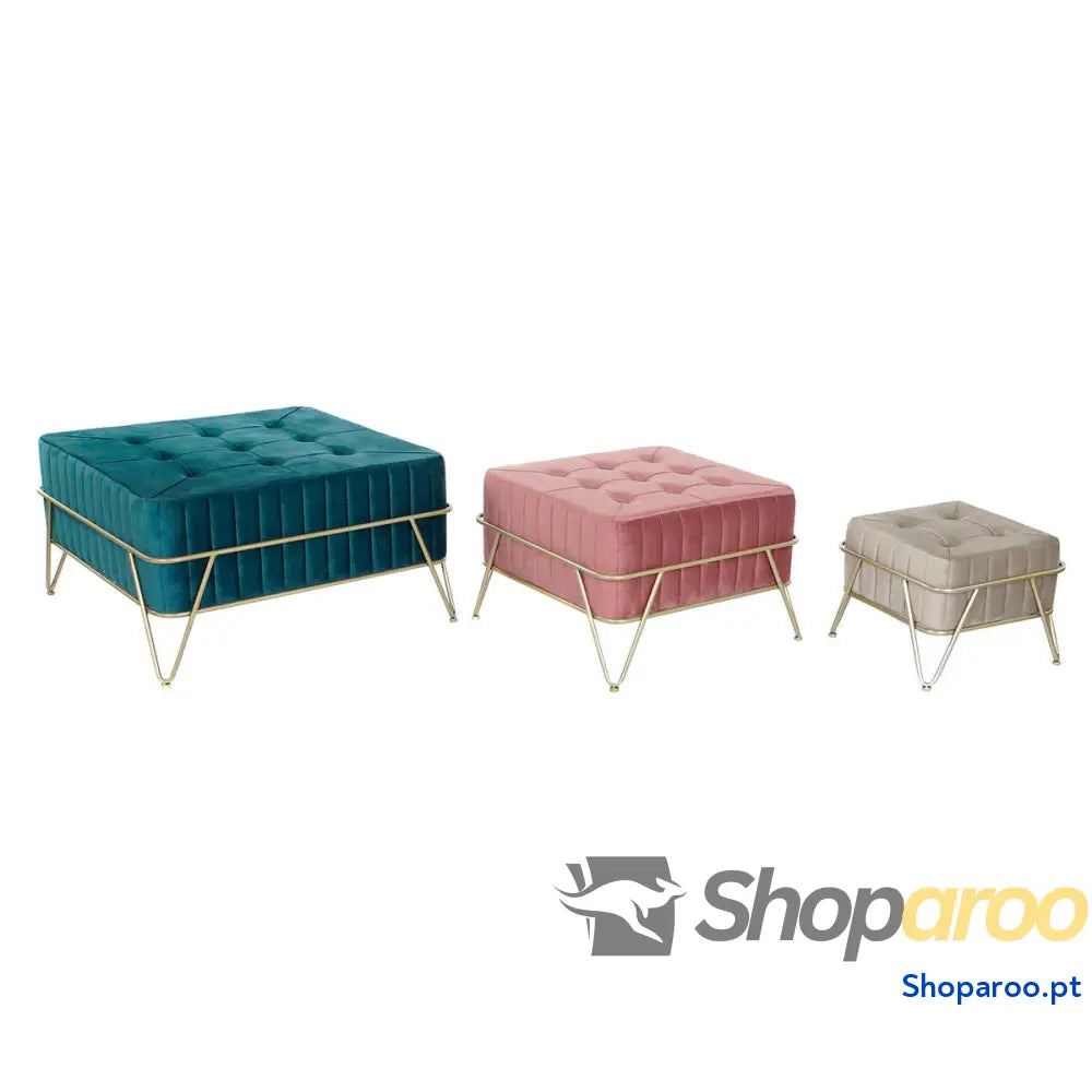 Banqueta DKD Home Decor 82 x 46 cm Madeira MDF