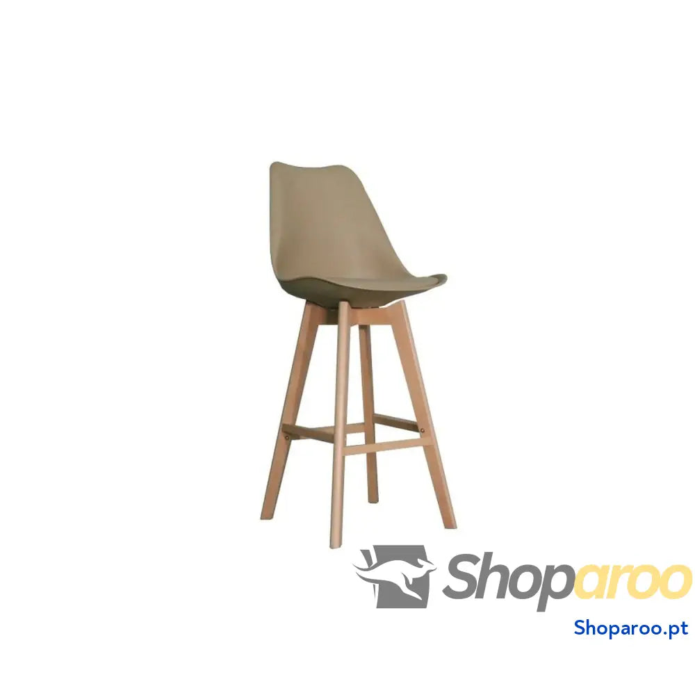 Banqueta DKD Home Decor Bege Faia 48,5 x 55 109 cm