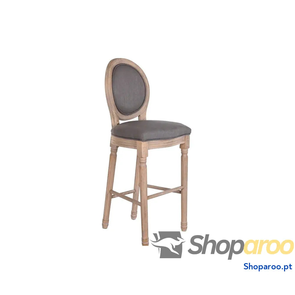 Banqueta DKD Home Decor Cinzento escuro Abeto 48 x 54 118 cm