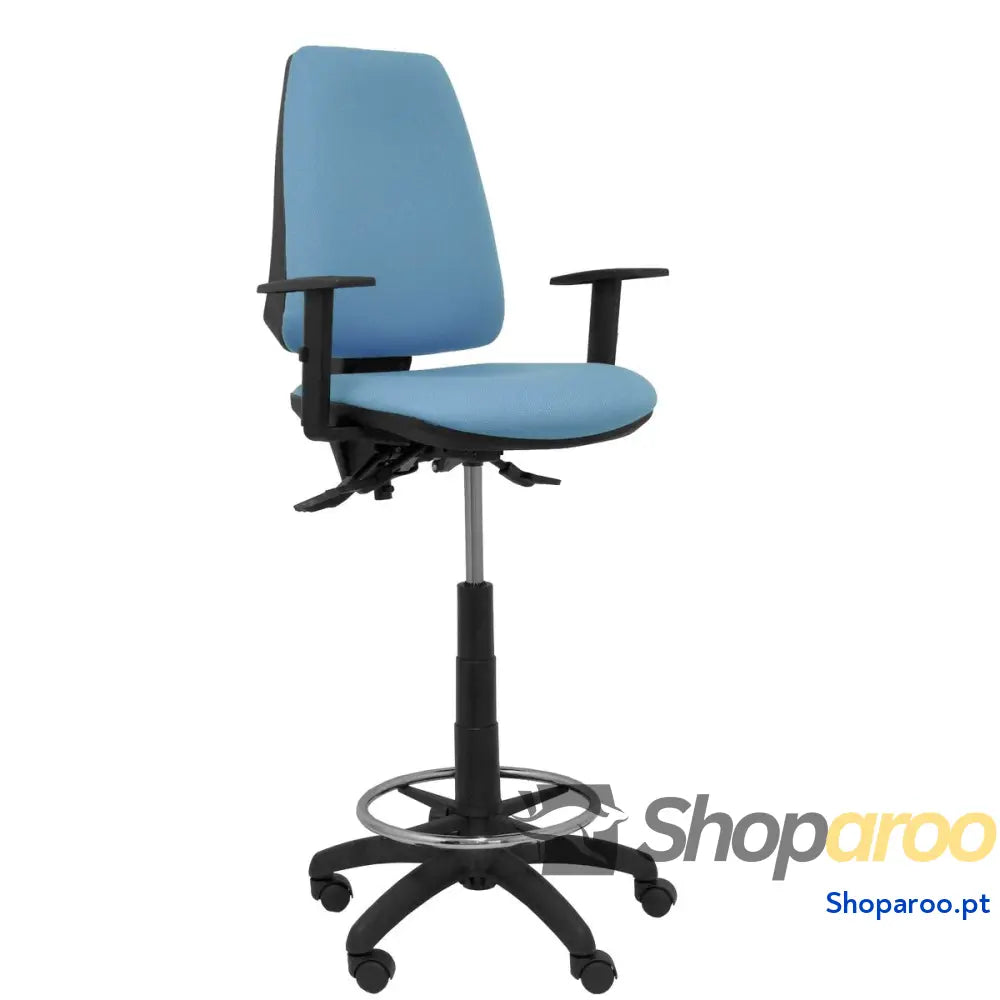Banqueta Elche Piqueras y Crespo 13B10RN Azul celeste PVC
