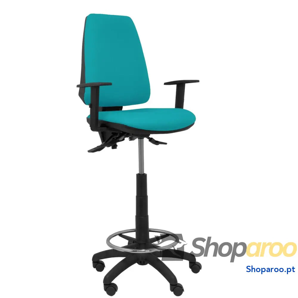 Banqueta Elche Piqueras y Crespo 39B10RN Verde Turquesa PVC