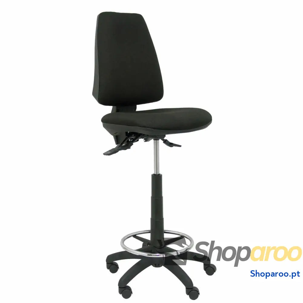Banqueta Elche S Bali Piqueras y Crespo SB840RN Preto PVC