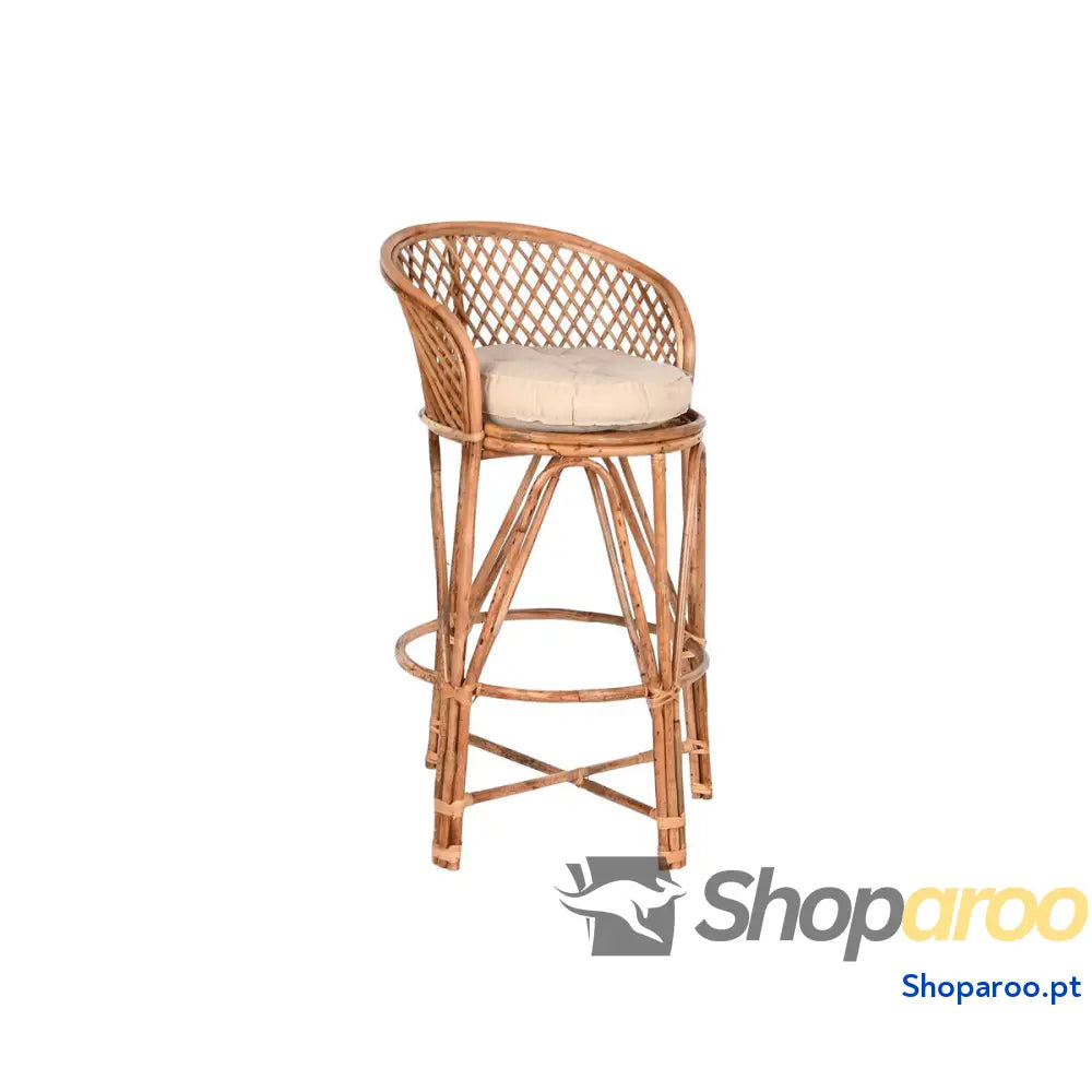 Banqueta Home ESPRIT Natural 55 x 50 100 cm