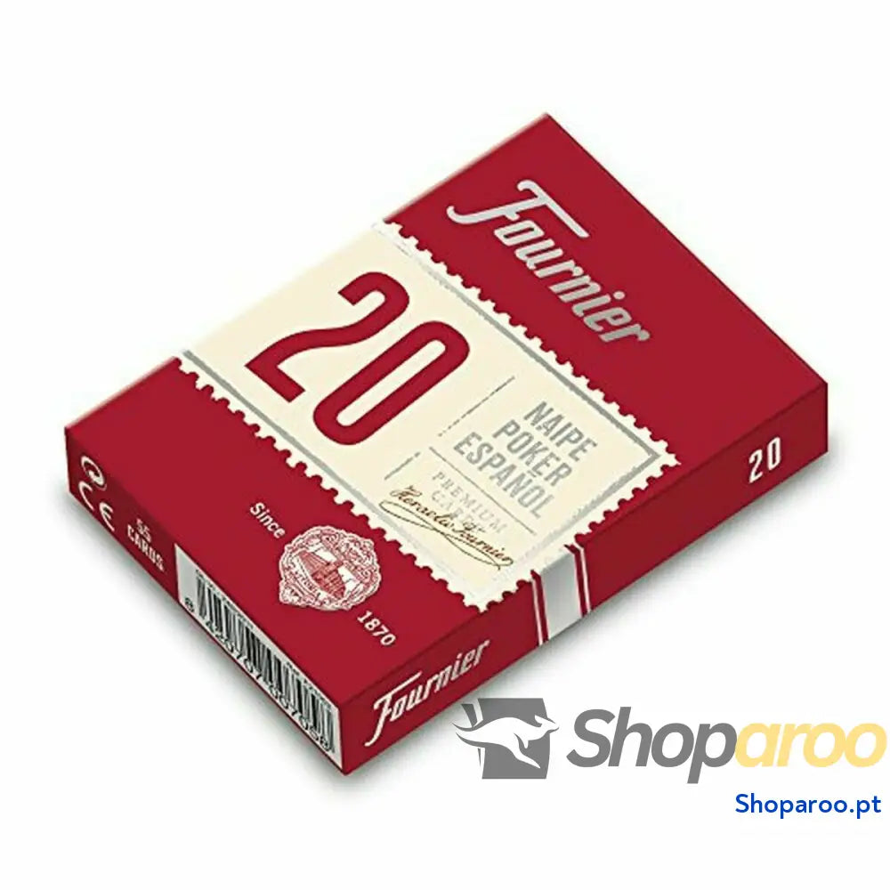 Baralho Naipes de Póquer (55 Cartas) Fournier Nº20
