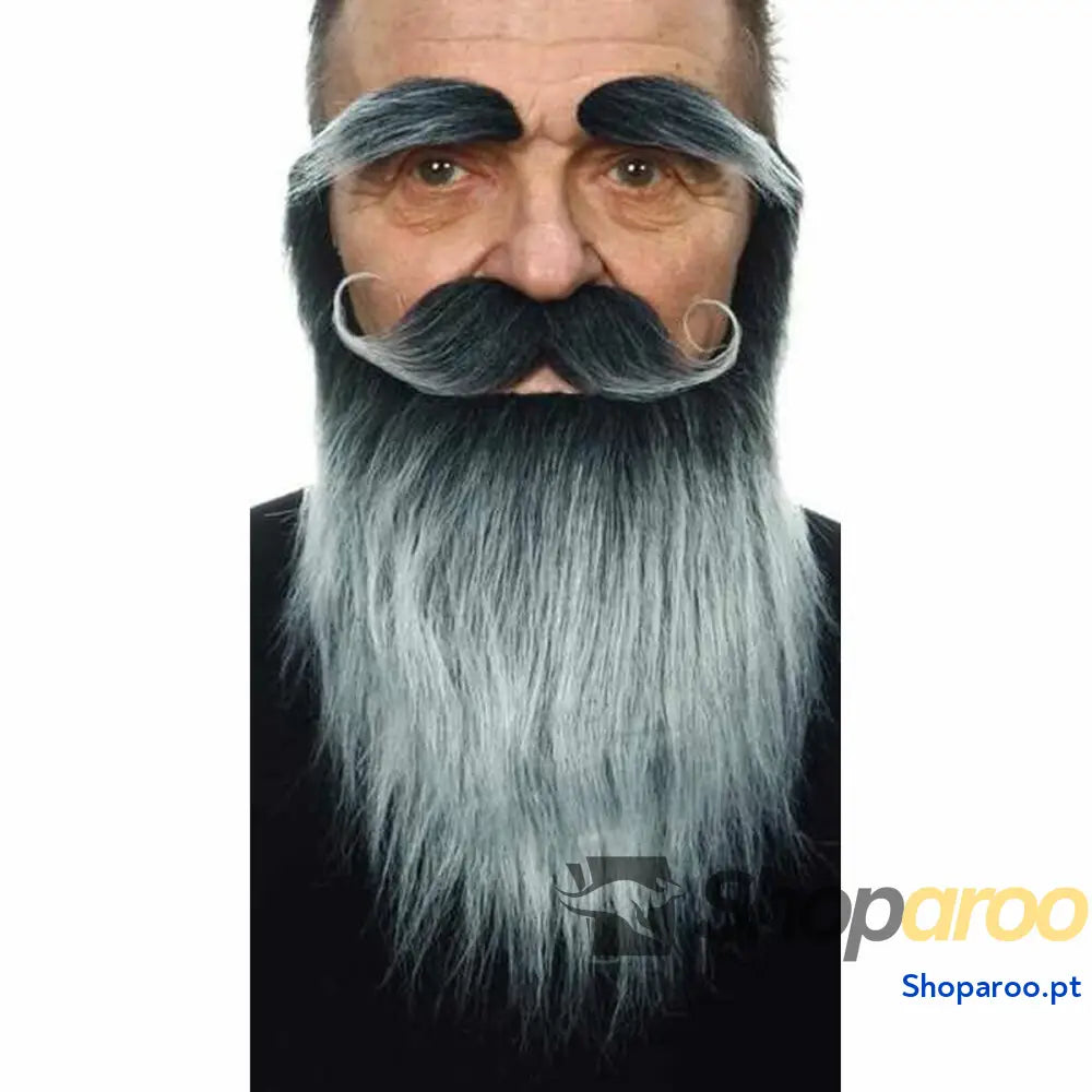 Barba postiça My Other Me Cinzento
