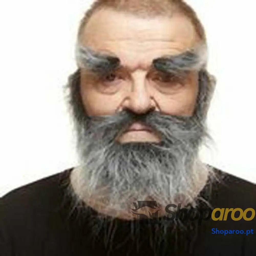 Barba postiça My Other Me Cinzento