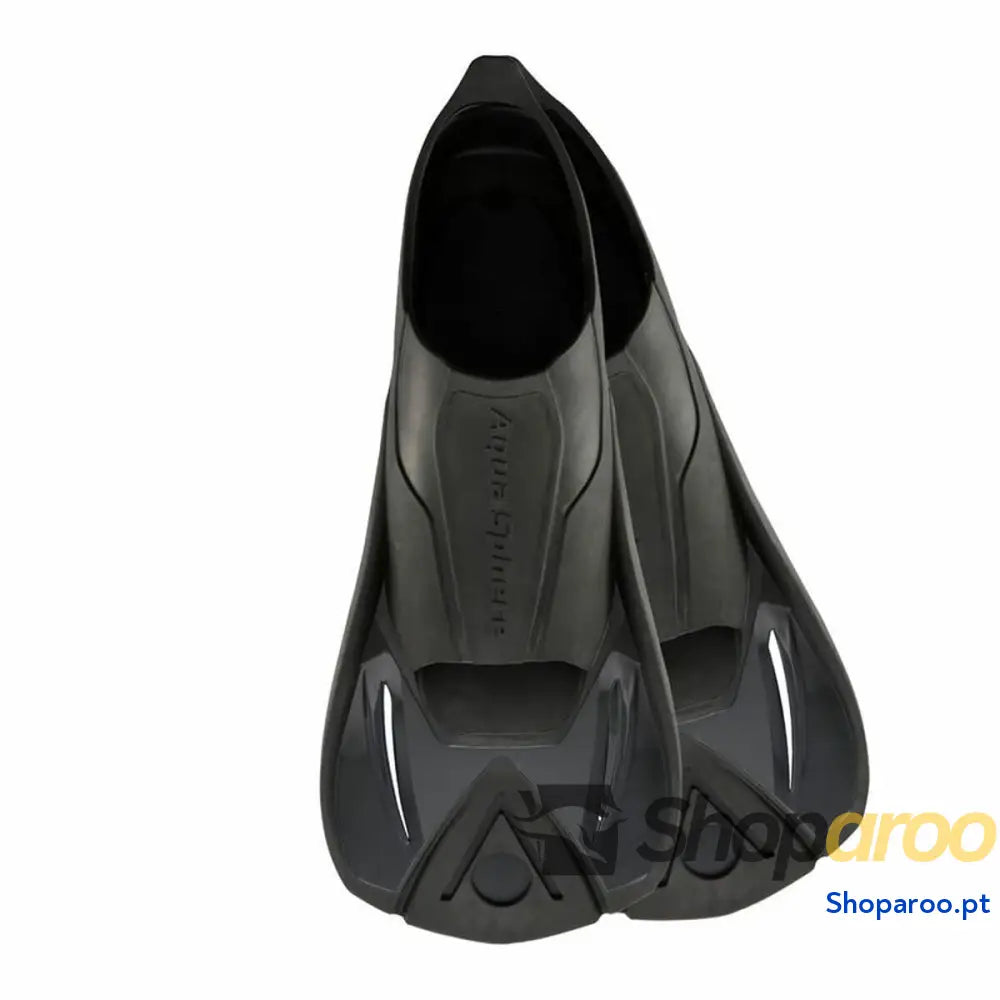 Barbatanas de snorkel Aqua Sphere Microfin Preto 44-45