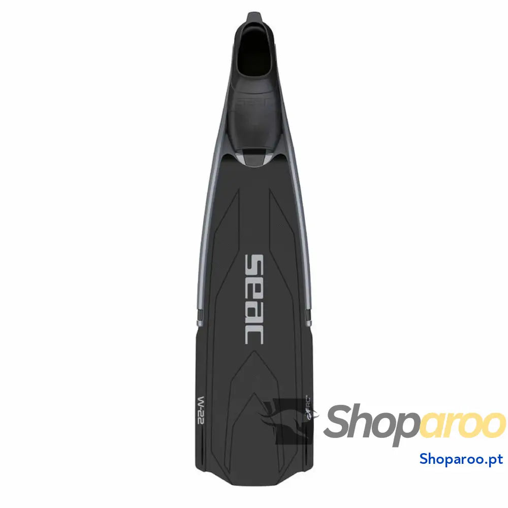 Barbatanas de snorkel Seac W-22 Preto