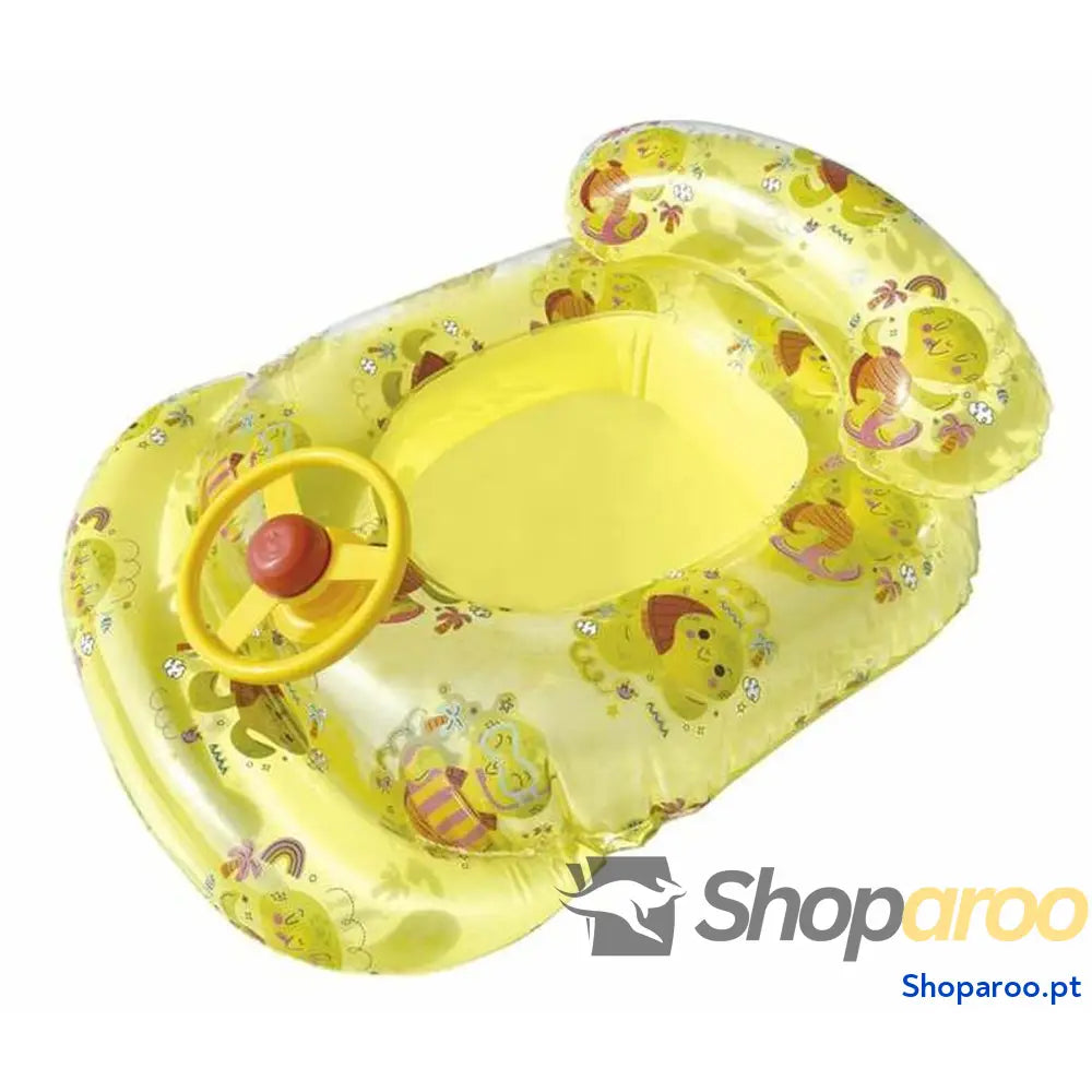 Barco Insuflável 80 cm Amarelo