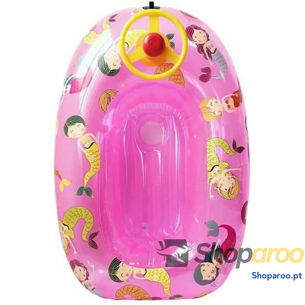 Barco Insuflável Creaciones Llopis Mermaids Com folhetos (90 cm)