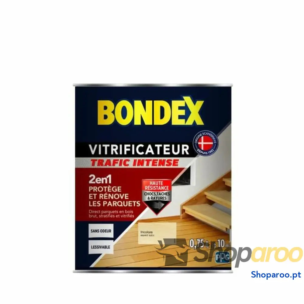 Barniz para acristalamiento Bondex Parquet Acetinado Incolor 750 ml