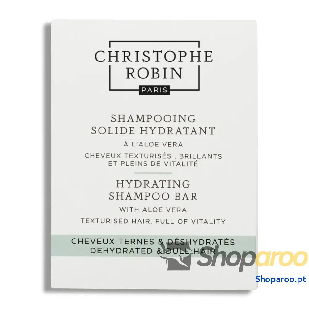 Barra de Champô Christophe Robin 100 g Aloé Vera