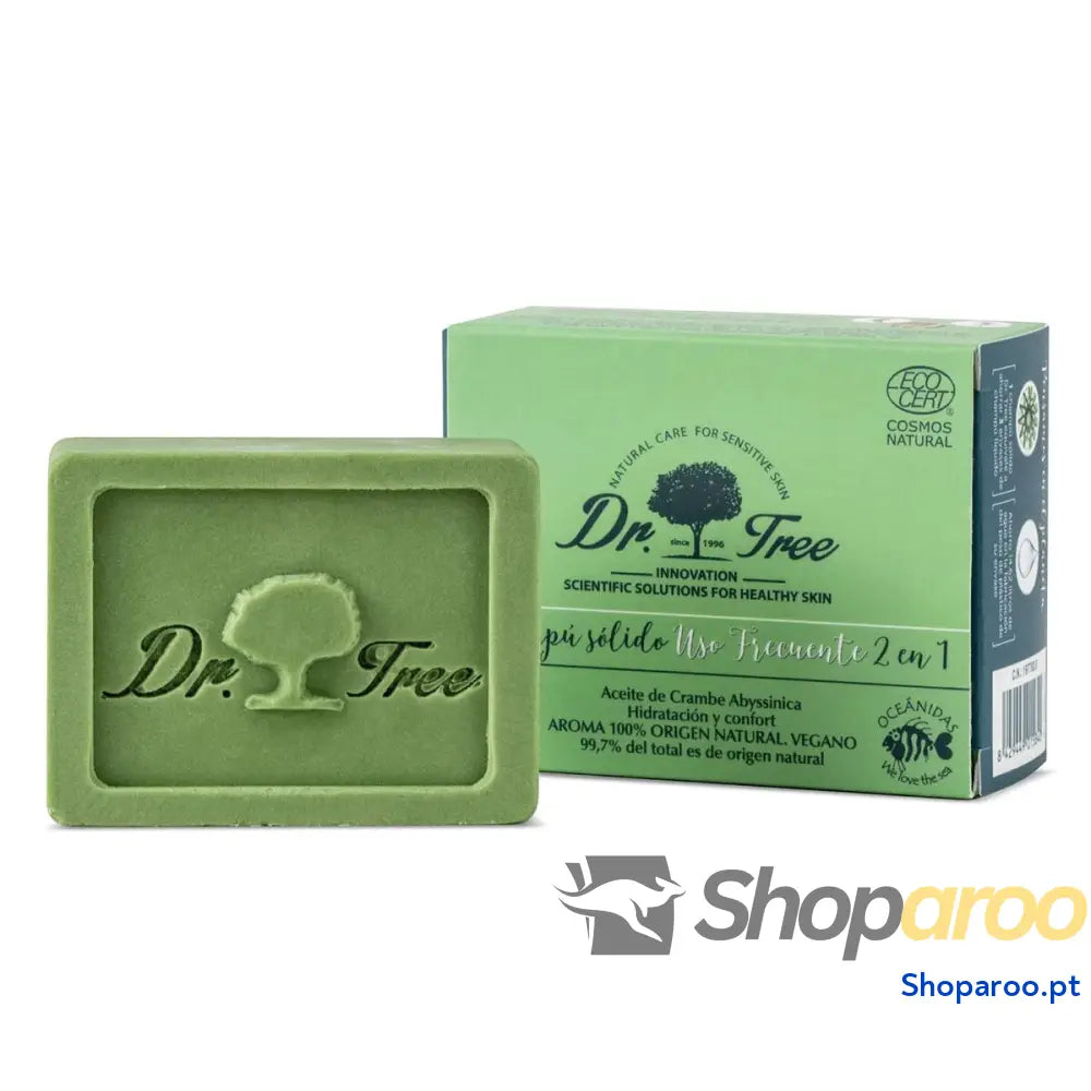 Barra de Champô Dr. Tree   Uso Diário 75 g