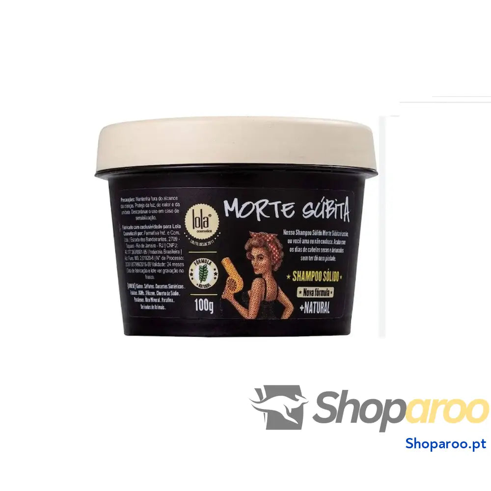 Barra de Champô Lola Cosmetics Morte Súbita 100 g
