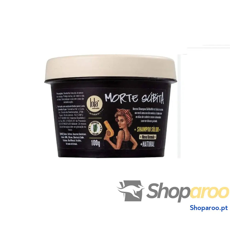 Barra de Champô Lola Cosmetics Morte Súbita 100 g