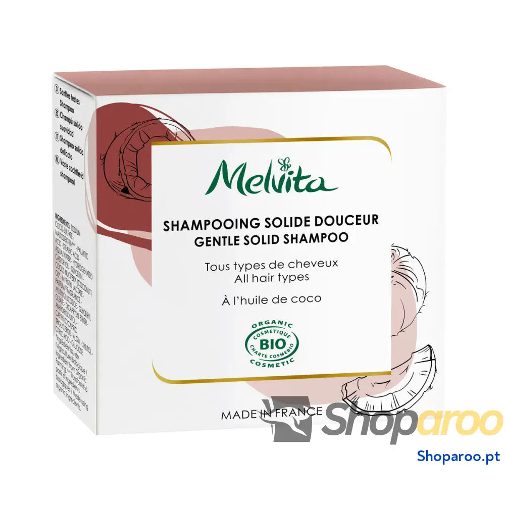 Barra de Champô Melvita Shampooing Solide 55 g