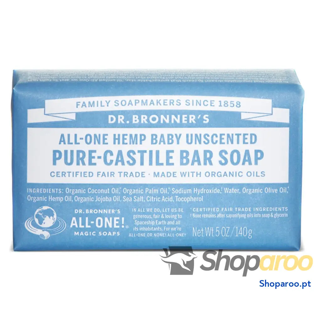 Barra de Sabão Dr Bronner's Baby 140 g