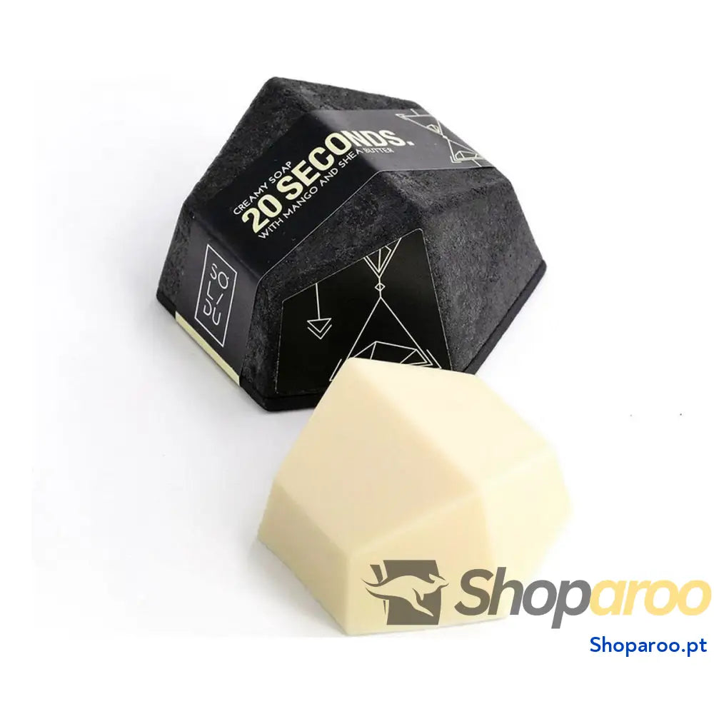 Barra de Sabão Solidu 20 Seconds Branco (55 g)