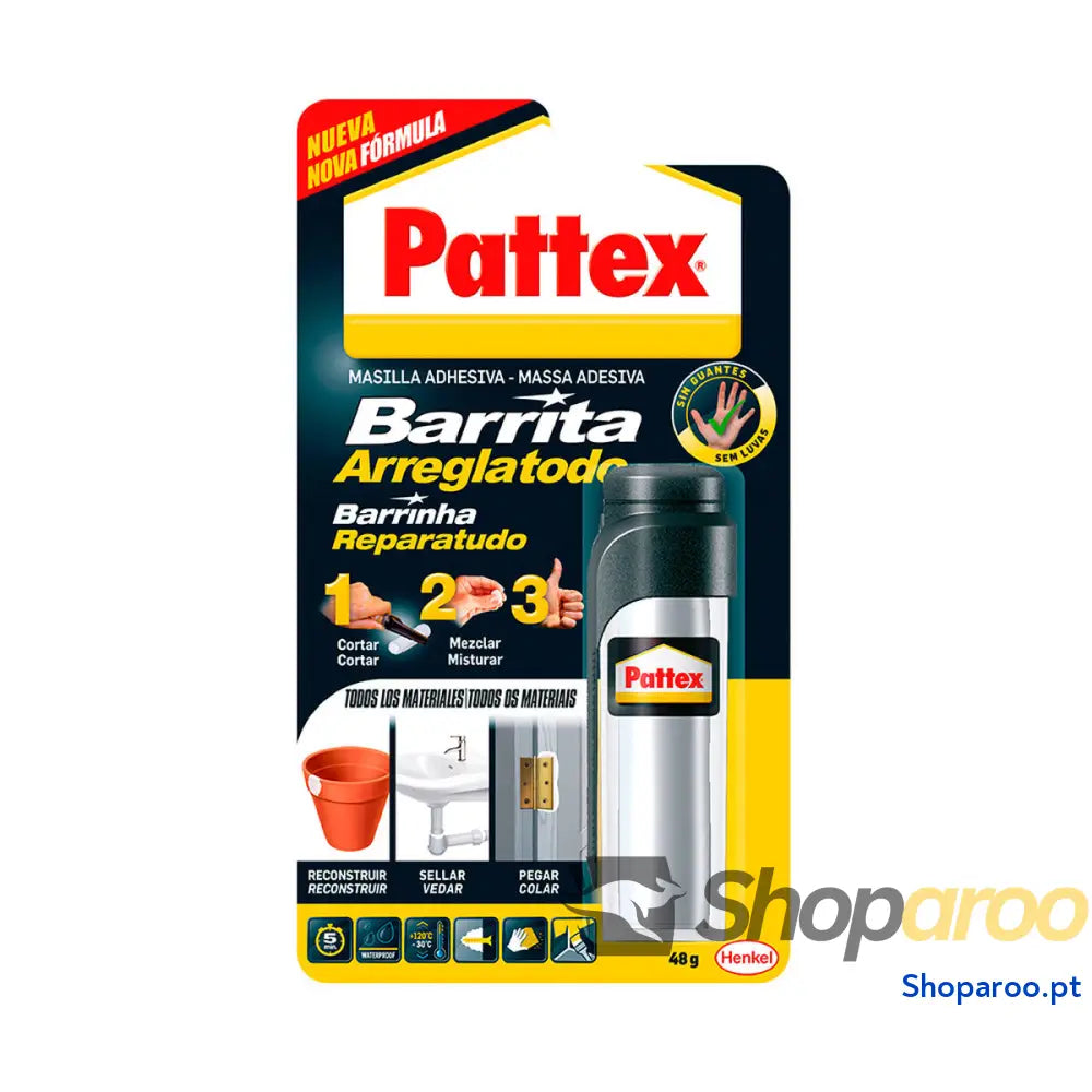 Barra Pattex 14010225 Kit de Reparação Branco