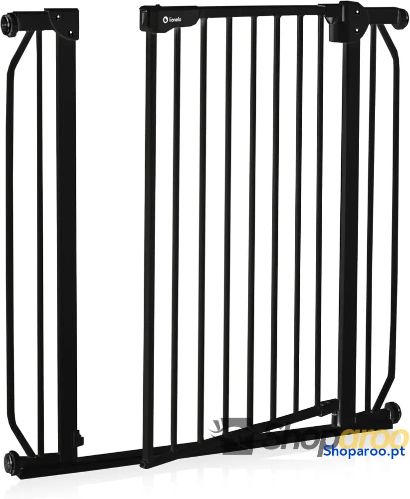 Barreira de proteção 75 105 x 3 76,5 cm dupla função AutoStop fecho automático montagem simples cinzento