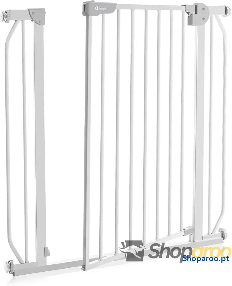 Barreira de proteção 75 105 x 3 76,5 cm dupla função AutoStop fecho automático montagem simples cinzento