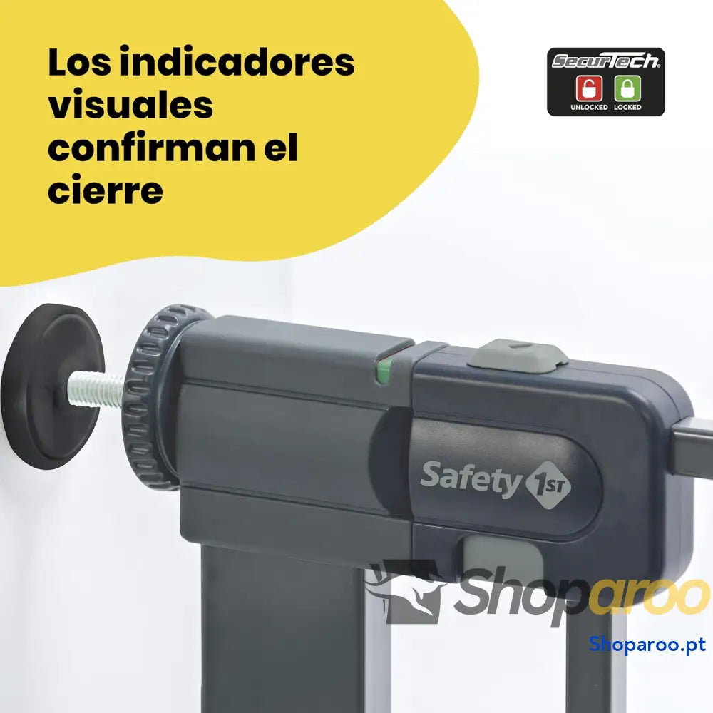 Barreira de segurança branca metálica para portas e escadas porta 80 cm até 136 com extensões adequado bebés crianças