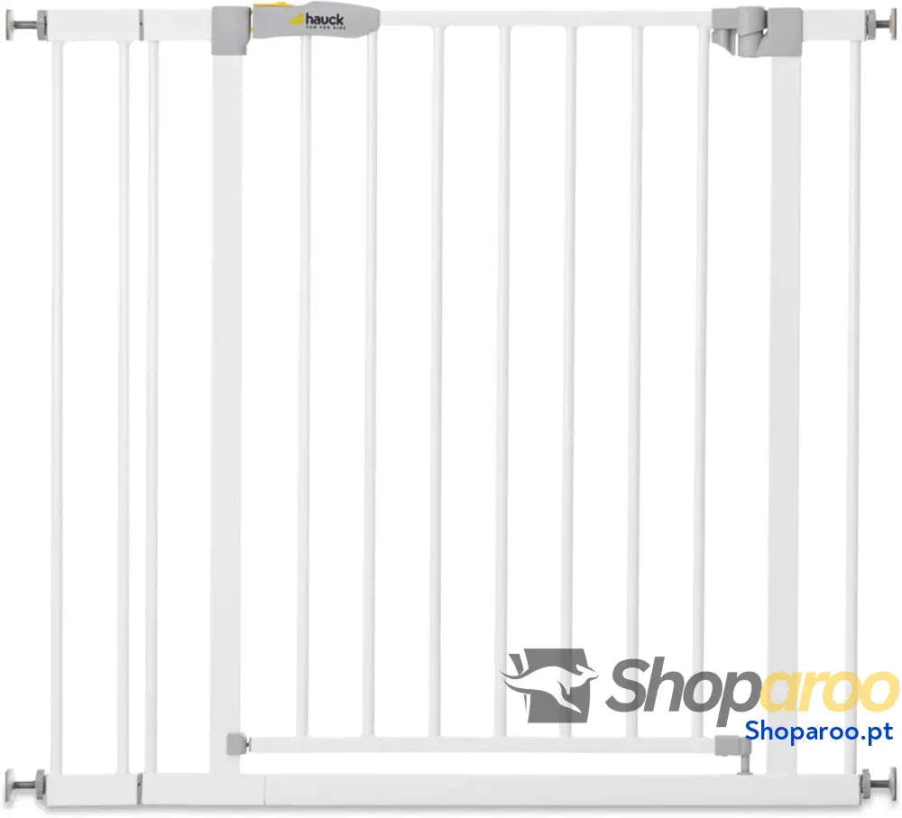Barreira de segurança crianças para portas e escadas Open N Stop Safety incl. Extensão 9 cm Corrimão escada