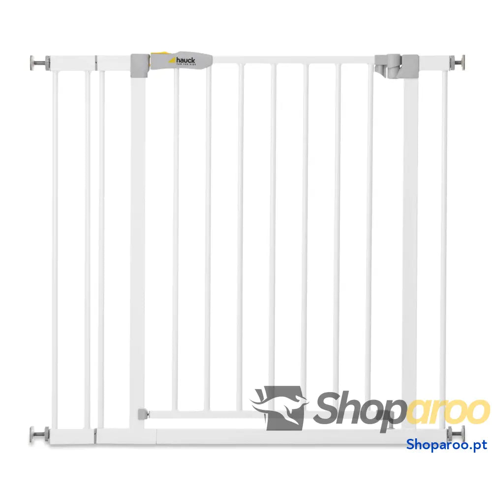 Barreira de segurança crianças para portas e escadas Open N Stop Safety incl. Extensão 9 cm Corrimão escada