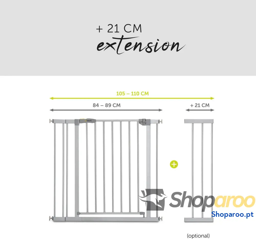 Barreira de segurança para crianças | infantil portas e escadas 84 a 89 cm – Sem perfuração Segurança bebés Adequada