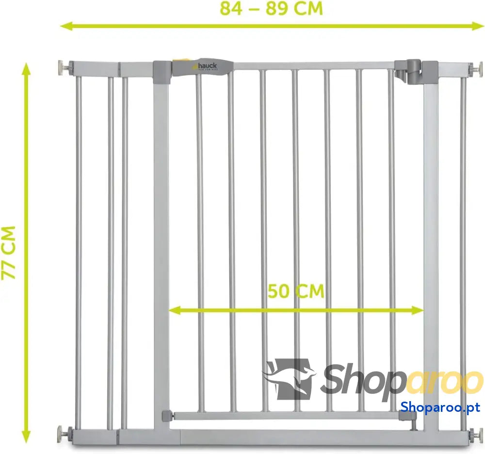 Barreira de segurança para crianças | infantil portas e escadas 84 a 89 cm – Sem perfuração Segurança bebés Adequada