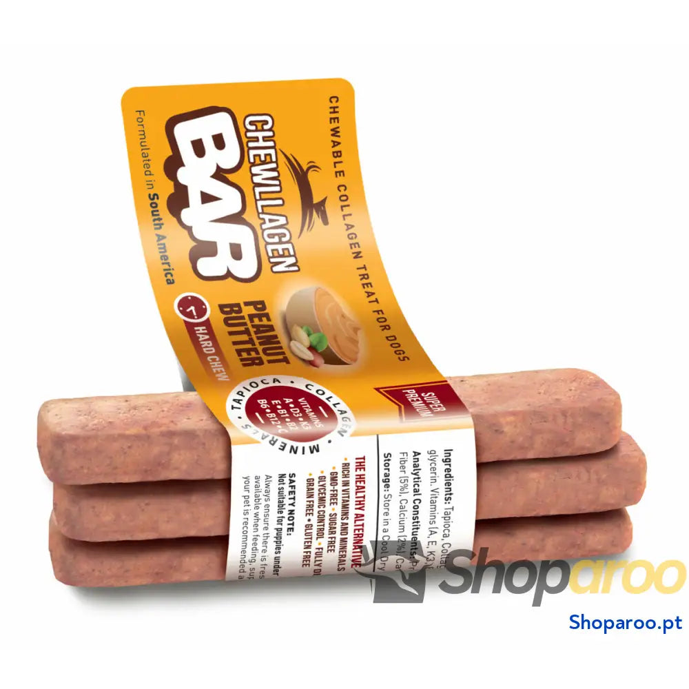 Barritas Chewllagen Manteiga de amendoim 72 Peças