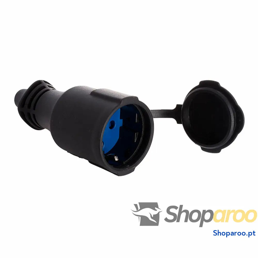 Base de ficha Solera 5707c 250 V Preto Com tampa 4,8 mm 16 A IP44