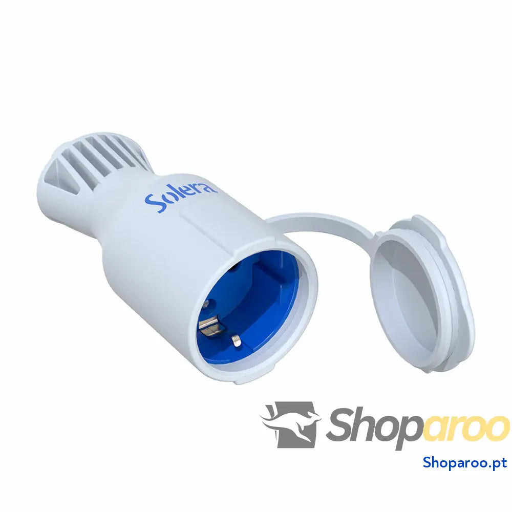 Base de ficha Solera 5707ckb 16 A 250 V Com tampa Bipolar