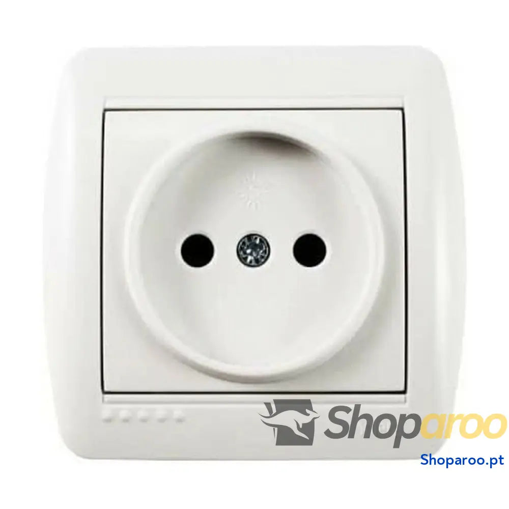 Base de ficha Solera mur07u 2P Branco 16 A Superfície