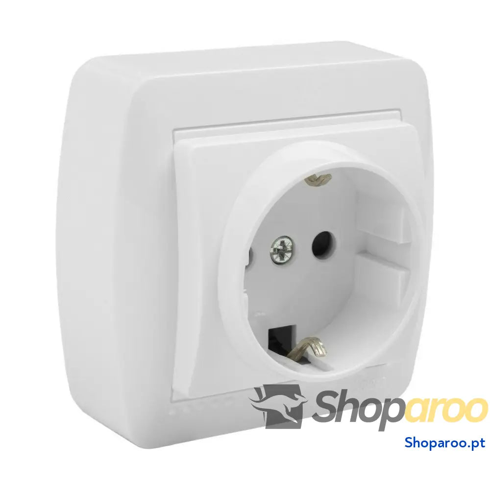 Base de ficha Solera mur60u Bipolar Branco 16 A Superfície