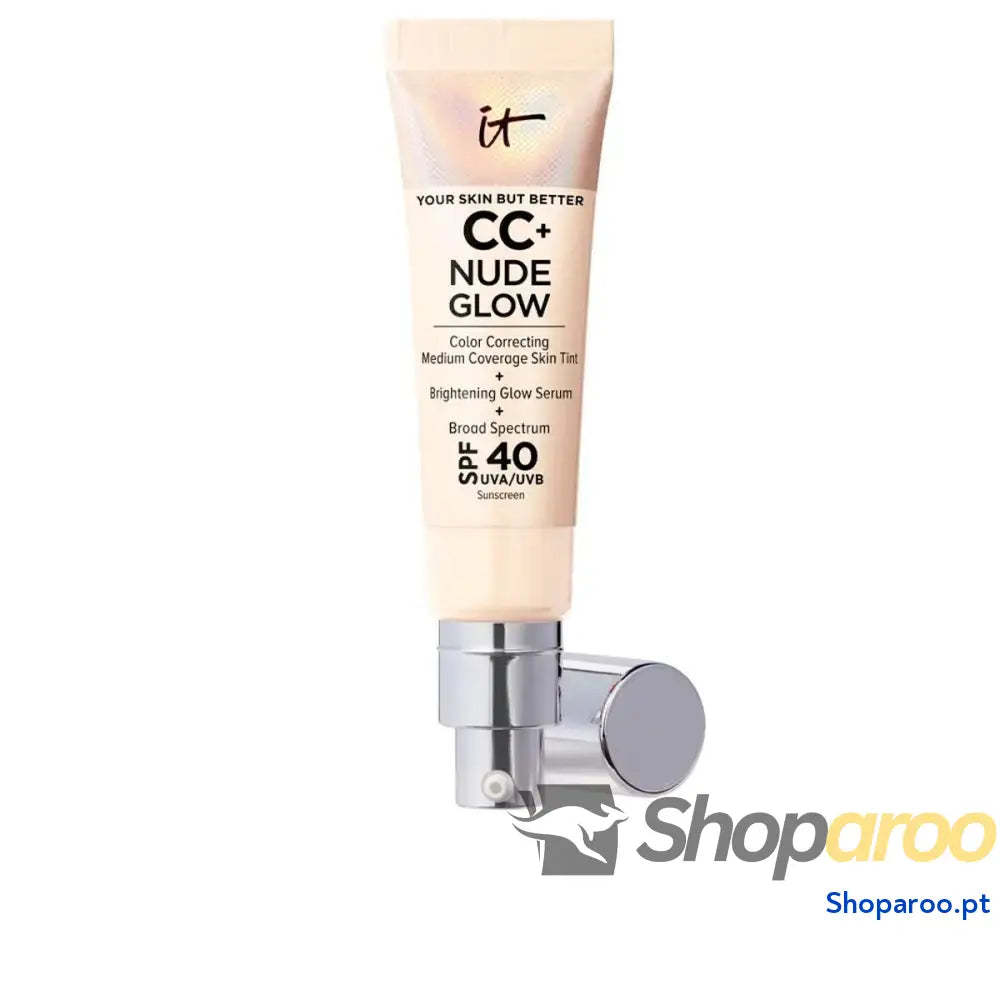 Base de Maquilhagem Cremosa It Cosmetics CC + Nude Glow Fair Spf 40 32 ml