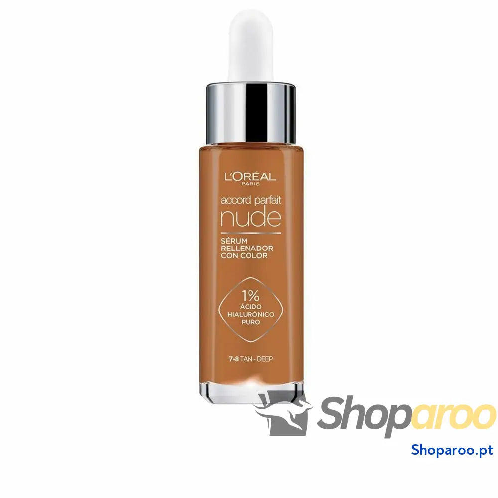 Base de Maquilhagem Cremosa L’Oreal Make Up Accord Parfait 7-8 (30 ml)