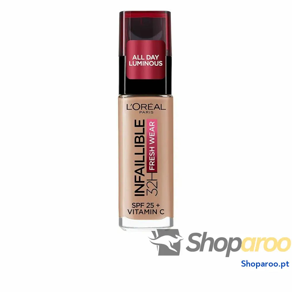 Base de Maquilhagem Cremosa L’Oreal Make Up Infaillible Fresh Wear H Nº 225 Spf 25 30 ml