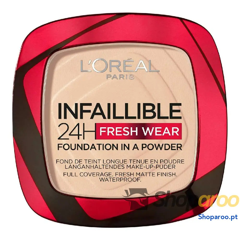 Base de Maquilhagem em Pó Infallible 24h Fresh Wear L’Oreal Make Up AA186600 (9 g)