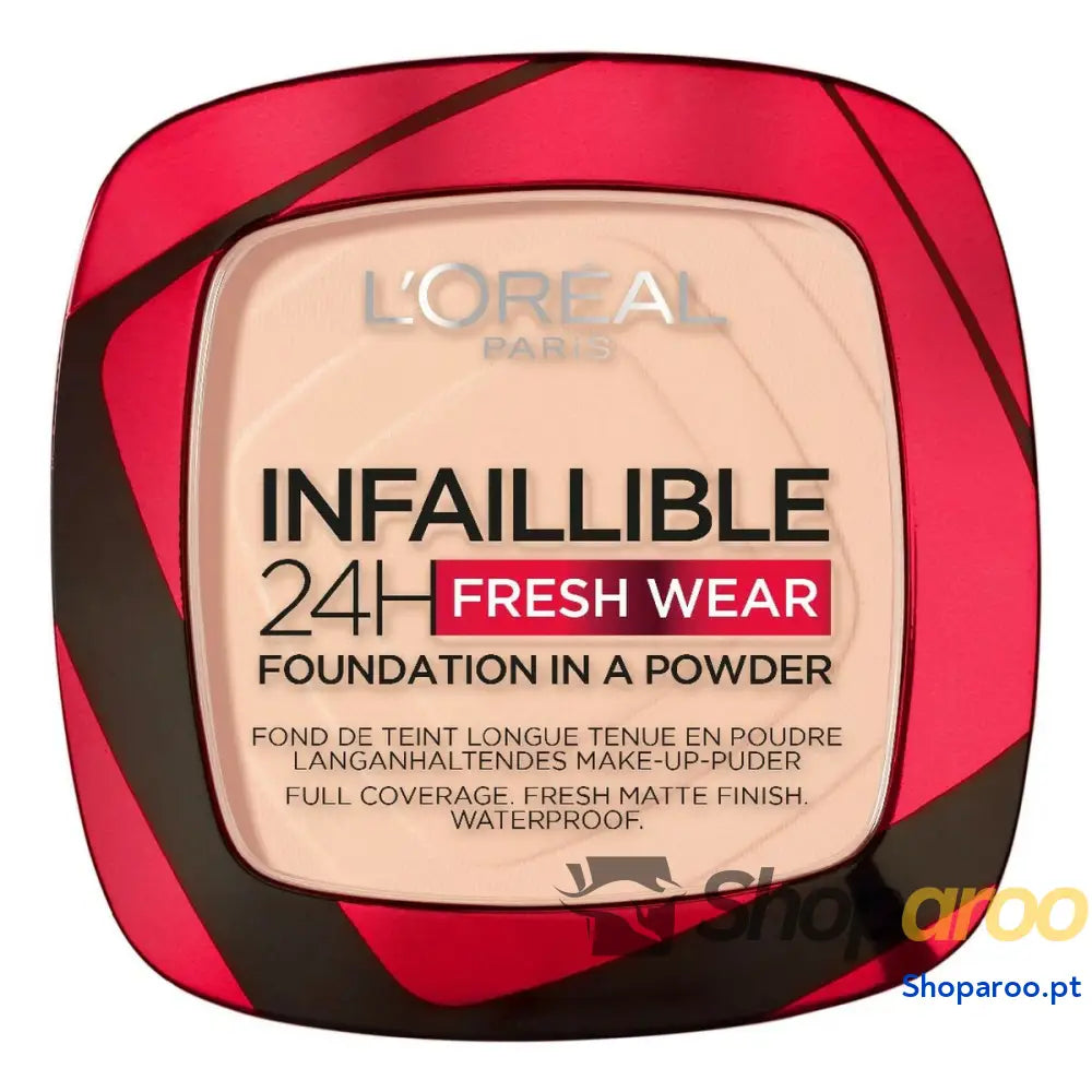 Base de Maquilhagem em Pó Infallible 24h Fresh Wear L’Oreal Make Up AA187501 (9 g)