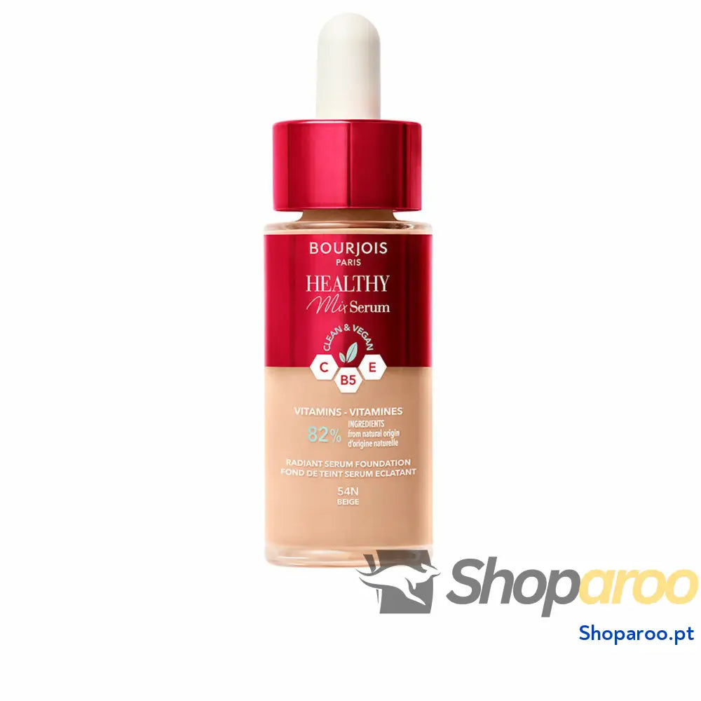 Base de Maquilhagem Fluida Bourjois Healthy Mix Sérum Nº 54N Beige 30 ml
